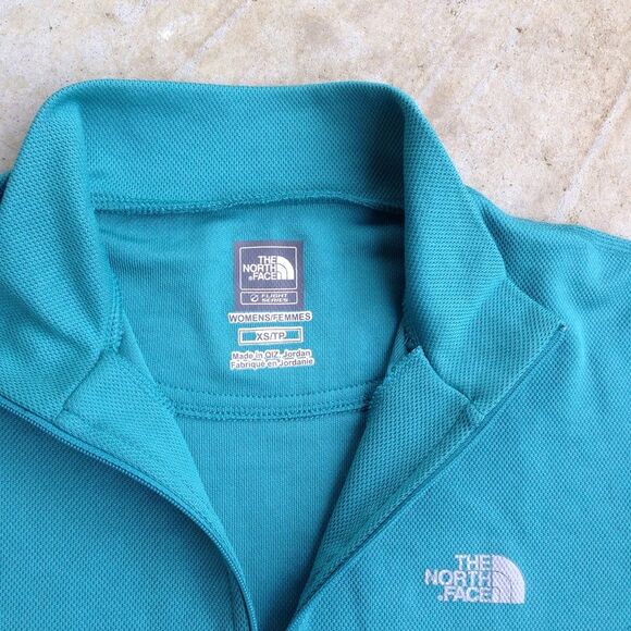 The North Face green flight series 1/4 zip XS - Picture 3 of 5